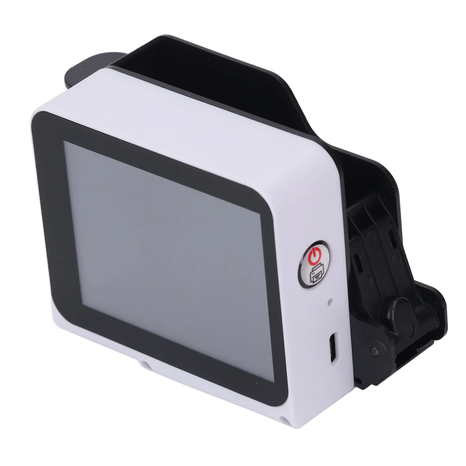 Handheld Mini Printer Portable 12.7mm Inkjet Printer Barcode Date Label Printer Accuracy 1-3 Lines 300-600DPI Adjustable