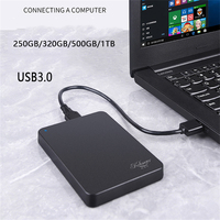 USB 3.0 Mobile Hard Disk 250GB 320GB 500GB 1TB HDD Storage Devices Compatible for WIN&MAC 2.5inch Portable External Hard Drive