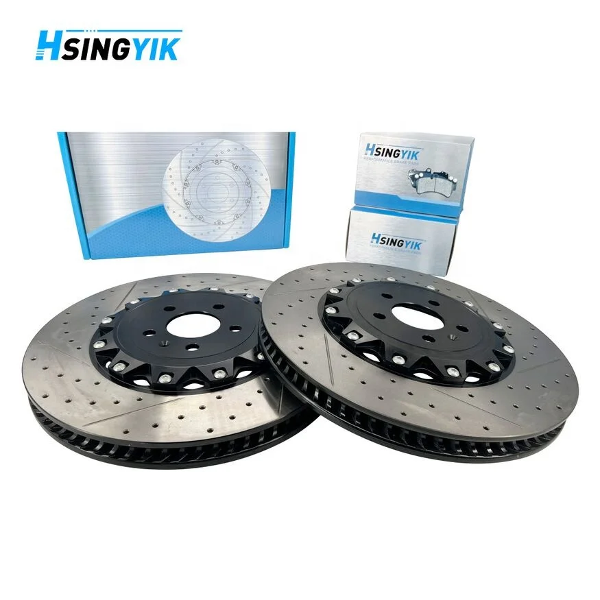 2026 Neue vordere 2-teilige Rotor-Bremsscheibe für Au di A6 C7 A7 A8 D4 S6 S7 S8 4H0615301AL 400 x 38 mm