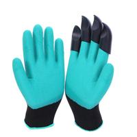 ELK Gardening Gloves with Claws - 1 Pair, Universal Size (Teal) - Quick Digging, Waterproof, Puncture Resistant