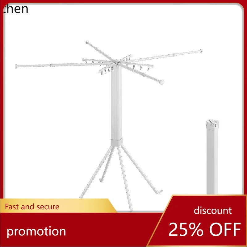 

YFY clothes drying rack - foldable, floor-standing, heavy-duty, multi-functional garment rack