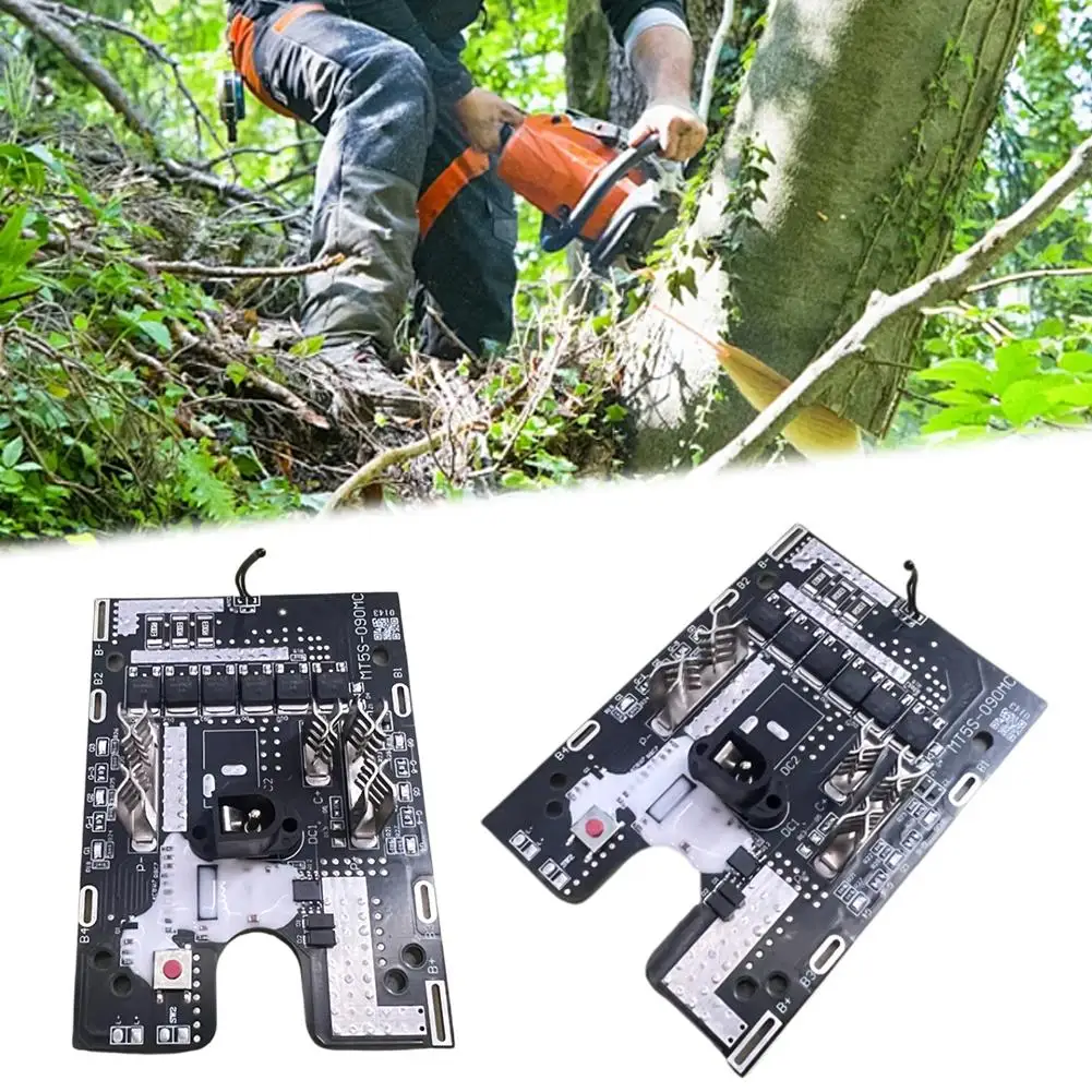 6MOS 3-Alloy 21V Protection Board for Makita 18650 Side Lights with Temperature Control for Electric Scissors/Hammers/Saws