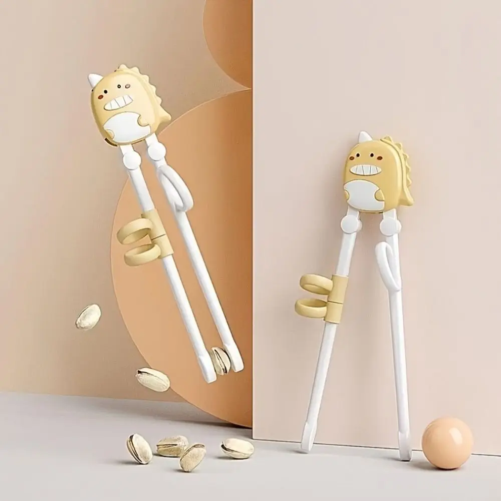 Non-Slip Grip Learning Practice Chopsticks Educational Ergonomic Dinosaur Training Chopsticks Beginner Friendly Kid Chopsticks