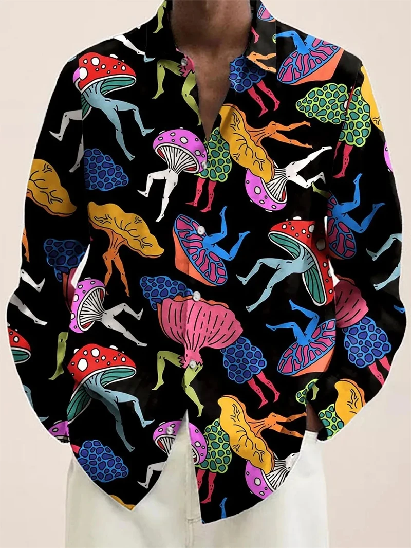 Camisas con estampado 3D de plumas de pavo real para Hombre y mujer, ropa de diseñador, colores informales, camisas hawaianas de manga larga para Hombre