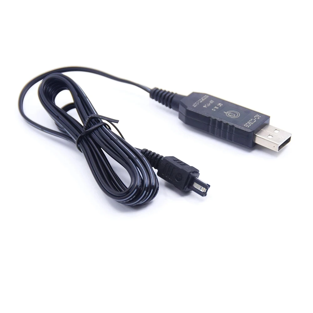 AP-V14 DC Cable to QC3.0 USB Power Bank for JVC Camecorders AP-V15 V16 V18 AP-V21 AP-V19E AP-V19U AP-V20 V20E AP-V20M AP-V20U