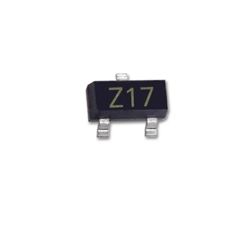 (100pcs) BZX84C4V3 (Marking Z17) SOT-23 4.3V SMD Voltage Stabilized Diode