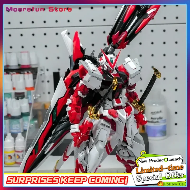 

Daban 8812A Red Heretic MB Style Confused Heretic 1:100 Assembly Model With Large Sword Flying Backpack Action Figure Toy