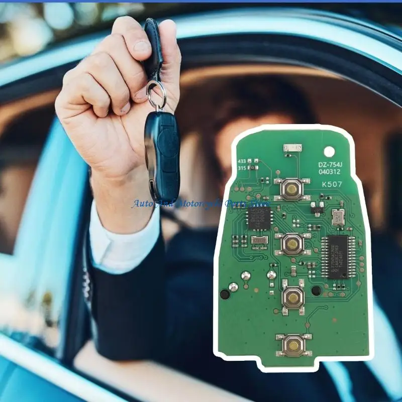 P9FD Adjustable 315MHz to 433MHz PCB Board Double Band Car Reprogramming Tool Automotive Programming Board for Car