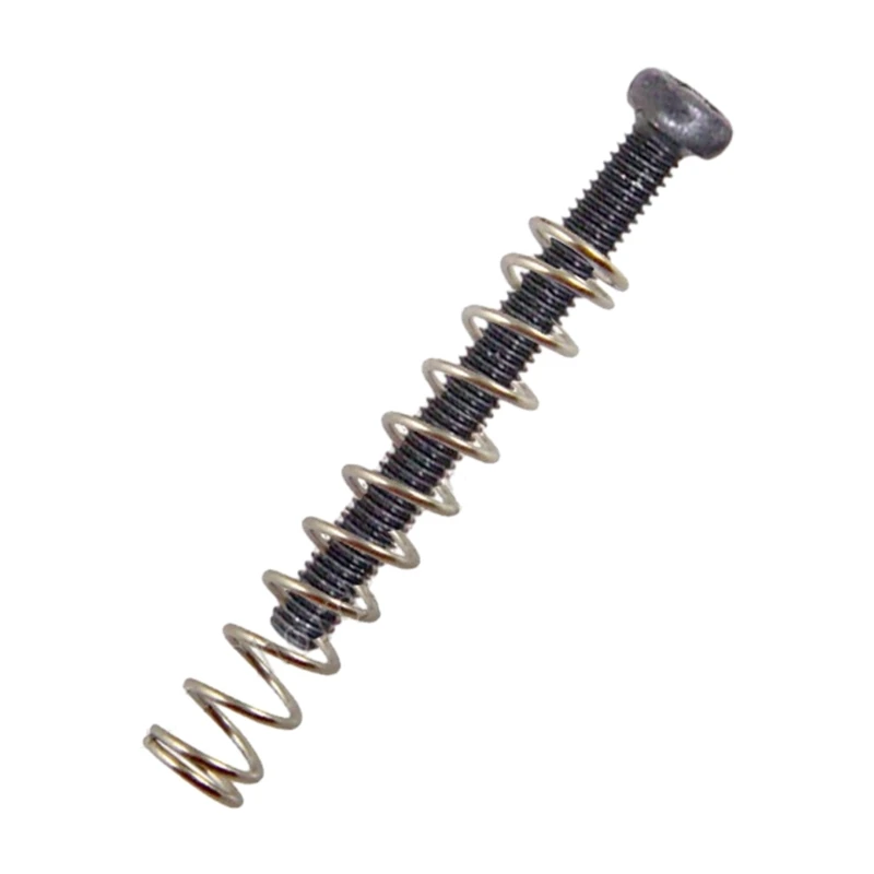 10 Pcs Humbucker Guitar Pickup Screws Wtih Springs Double Coil Pickup Mounting Screws and Springs for Height Adjustment