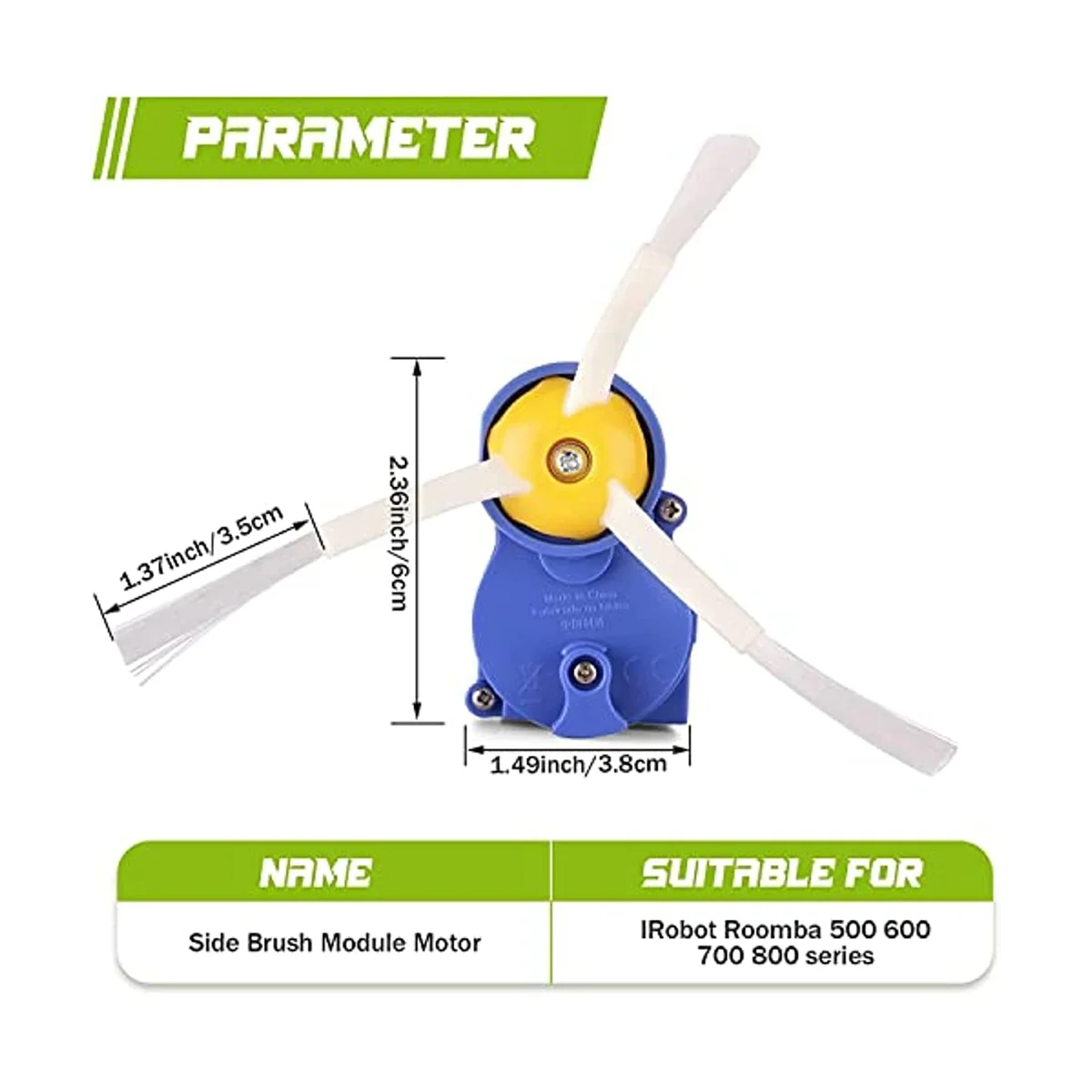 IRobot Roomba用スペアモーターモジュール,ロボット掃除機用スペアパーツ,500, 600, 700, 800, 900,,i3シリーズ
