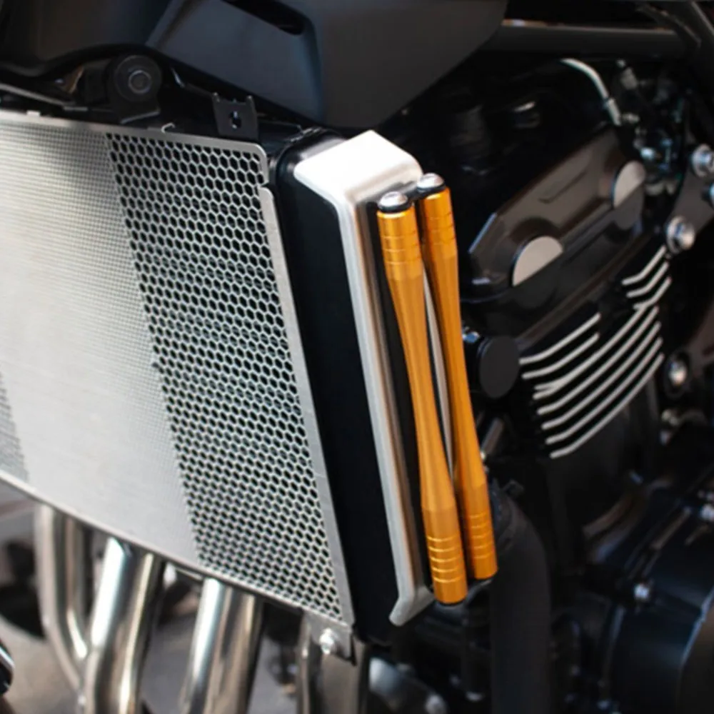 

For Kawasaki Z900RS Cafe Motorcycle Z 900 Z900 RS Radiator Grill Side Rod Set Protection Side Bar Trim Guard Covers Accessories