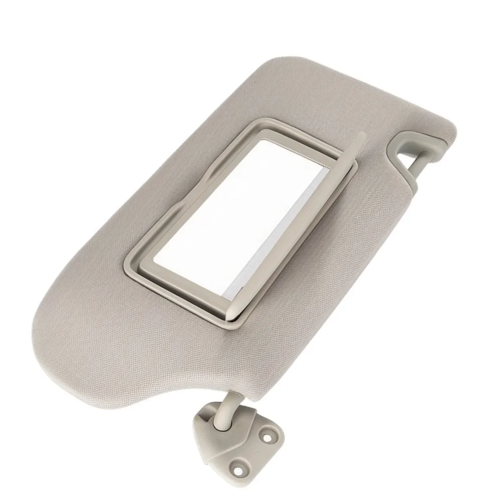 Right Side Visor Passenger Sun Visor For Parking Makeup Reinforced Hinge Structure OEM Specification Molded Sun Visor