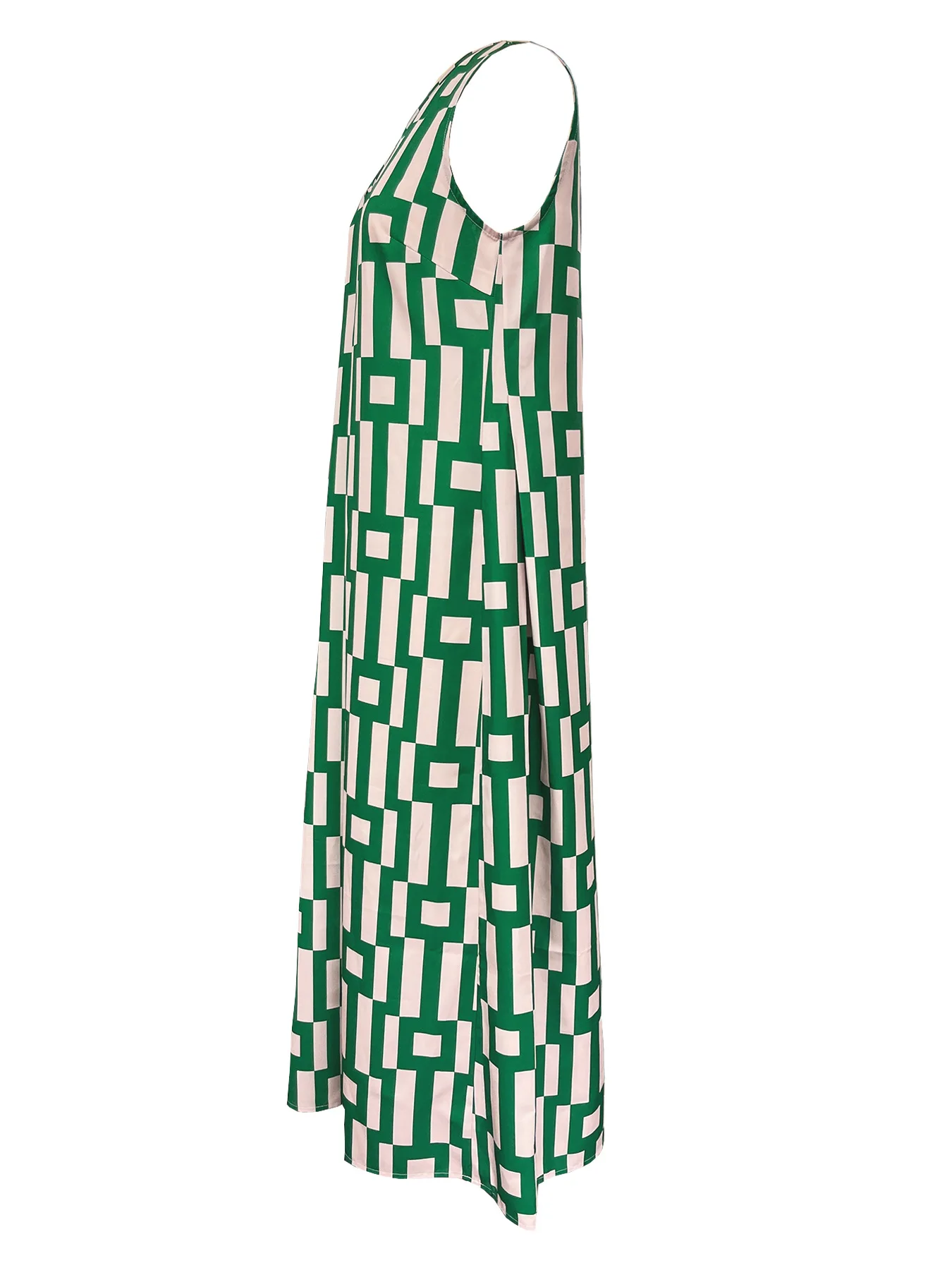 ชุดเดรสยาวทรงโบฮีเมียน คอวี สำหรับฤดูร้อน ผ้าบางเบา ทรงหลวม สวมคลุมชายหาด สไตล์วินเทจ ผ้าพลิ้ว