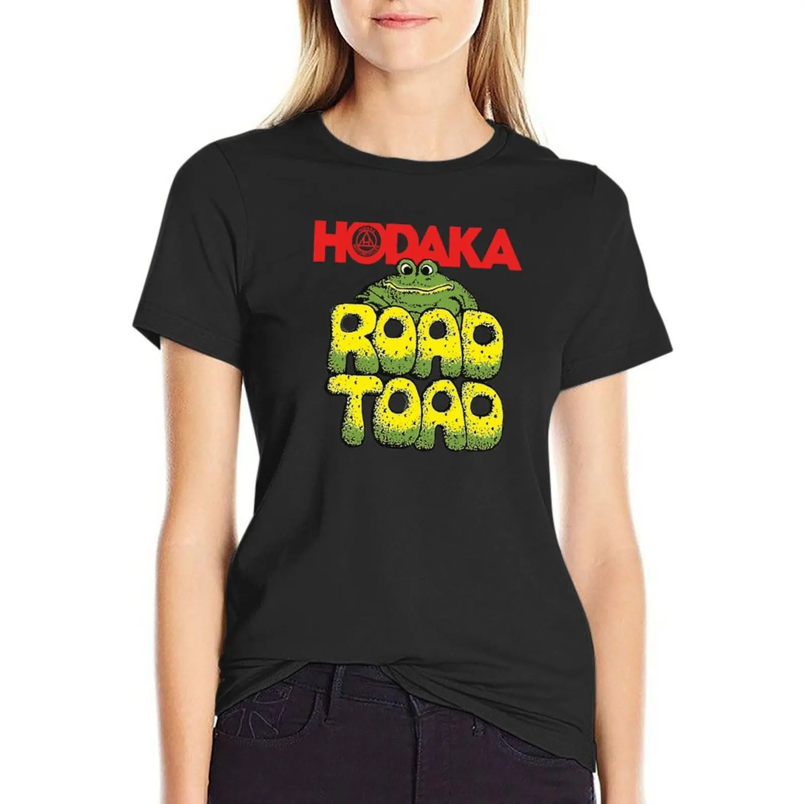 Hodaka Road Toad T-Shirt Short sleeve tee tees kawaii clothes korean fashion cotton t shirts Women