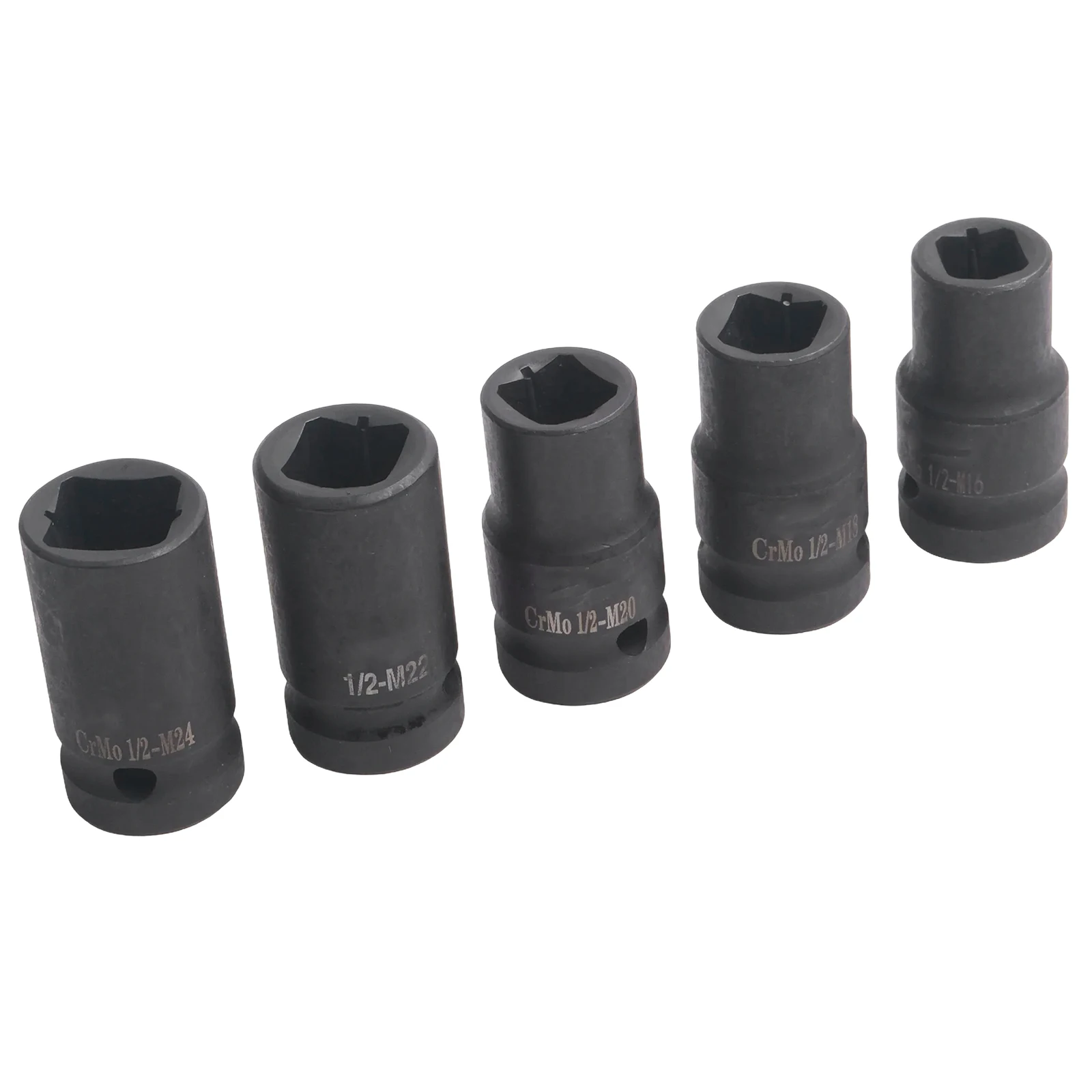 18mm Electric Driver Wrench 1 2 Inch Driver Chromium Vanadium Steel Phosphate Black Treatment Rethreading Taps