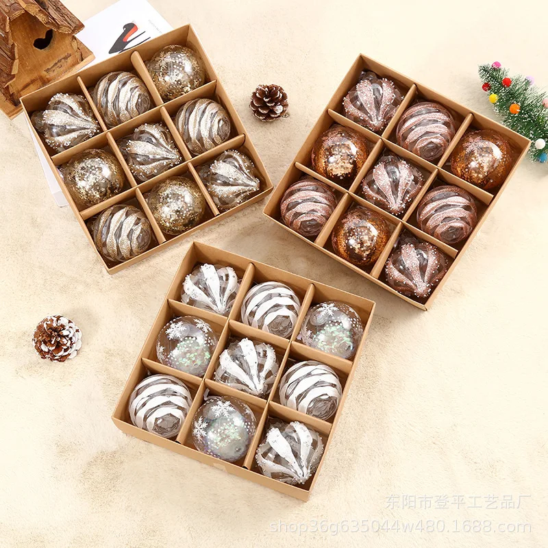 Creative and exquisite Christmas ball court layout, holiday gifts