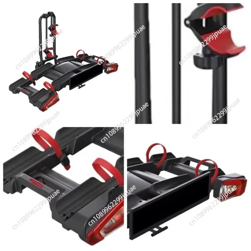 

Foldable Electric Bike Carrier Portable Tire Rack Loading Ramp Transport Bracket