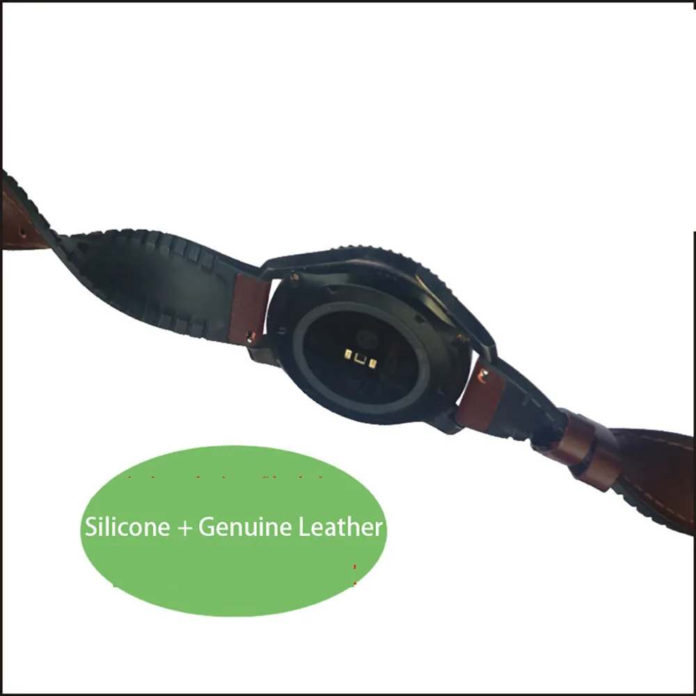 Cinturino in pelle in Silicone per Honor Magic Watch 2 42mm 46mm cinturino cinturino Smart watch per cinturini Huawei Honor GS 3/GS Pro