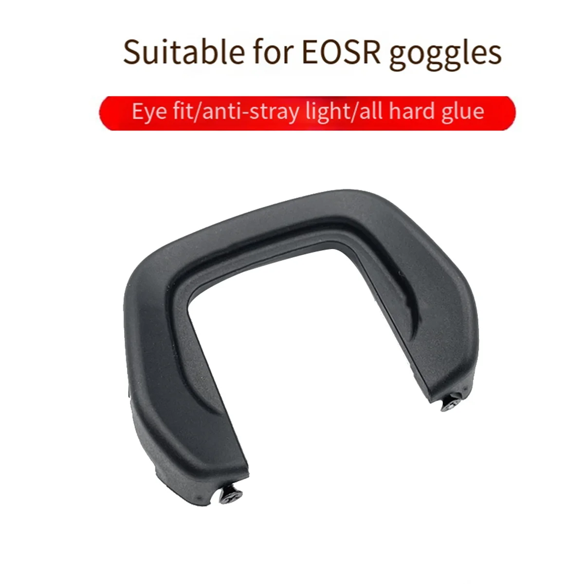 Camera Eyecup Eyepiece Long Soft Silicone Viewfinder Camera Eye Cup for Canon EOSR EOS-R