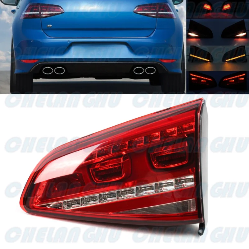 

Right Inner Side Tail Lamp Rear Light With Bulbs 5G0945308D 5G0945307D For VW Golf 7 R 2013 2014 2015 2016 2017