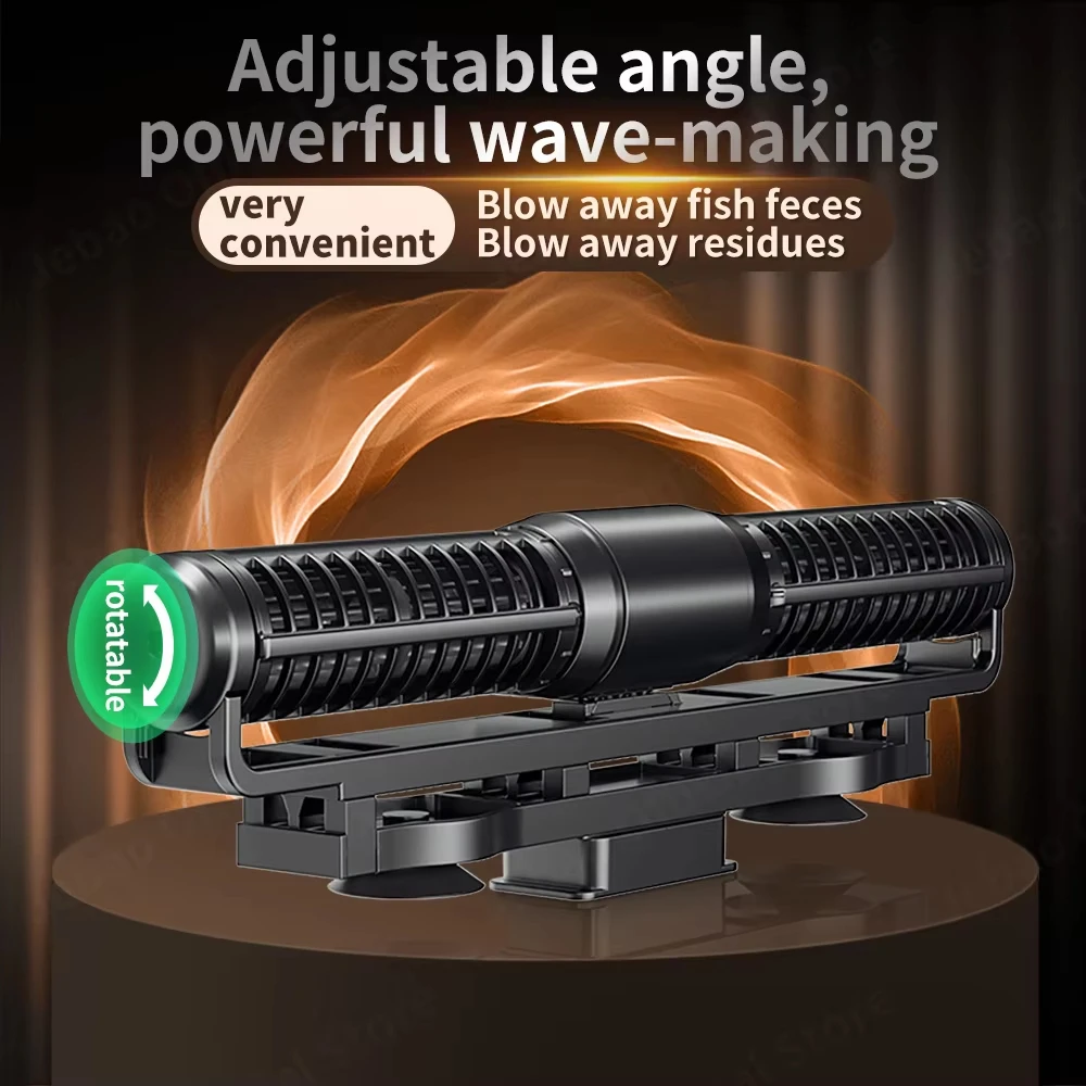TLF Jebao CP Powerful Circulation Aquarium Water Wave Maker Pump Six Mod 18W~65W Wavemaking Pump for Fish Tank Aquariums