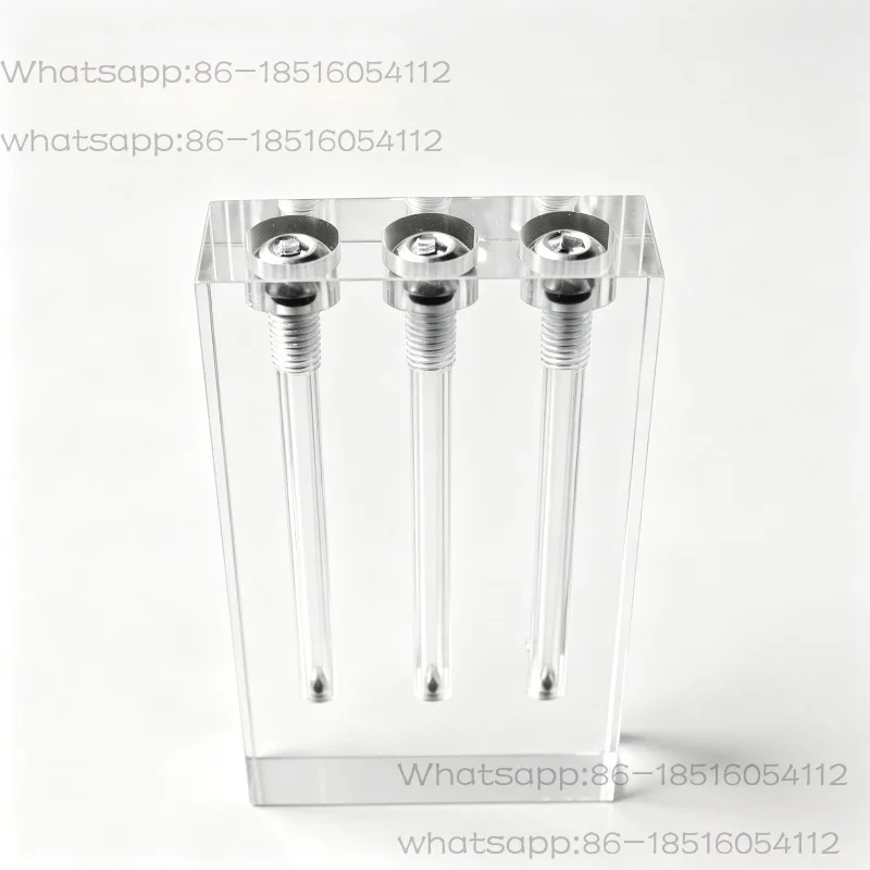 Automotive oil quality comparator Comparator Transmission oil viscosity detector Demonstration stand Test tool Glass