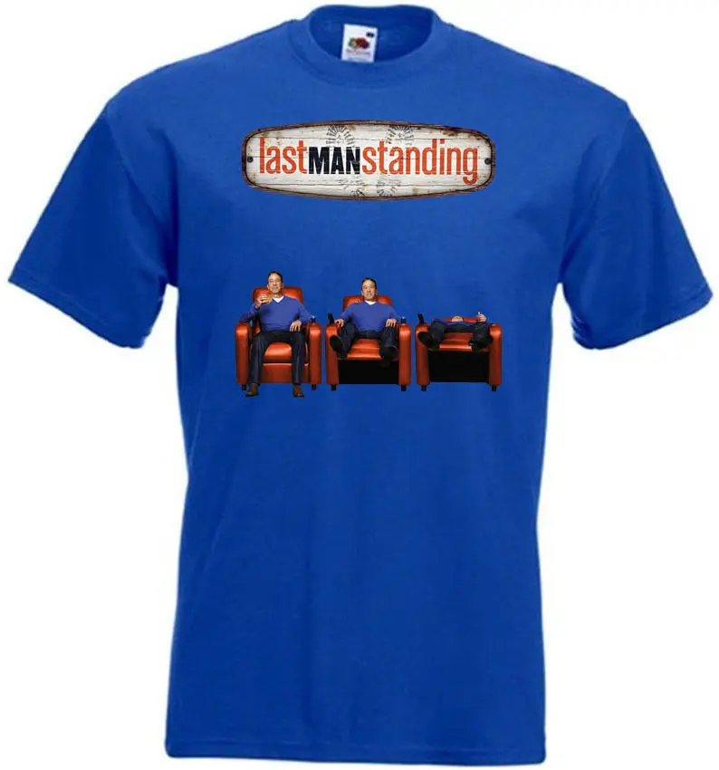 Last Man Standing v.3 Movie Poster T shirt blue all sizes S-5XL