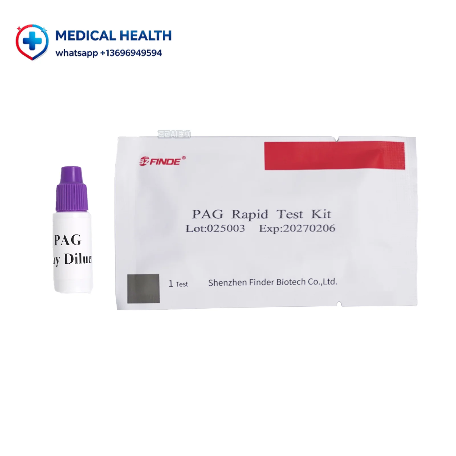 Animal Veterinary Bovine Early Rapid Test Kit  PAG test Kit Strip test Kit for Cow Cattle