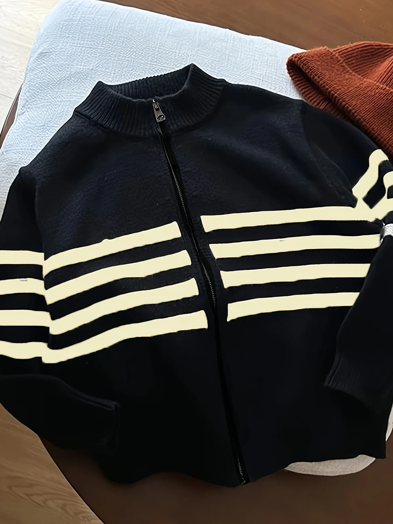 Boys’ Cardigan Sweater New Children’s Fashion Stylish Zipper Knitwear Toddler Handsome Jacket 4 Boys' Cardigan Sweater New Children's Fashion Stylish Zipper Knitwear Toddler Handsome Jacket 4