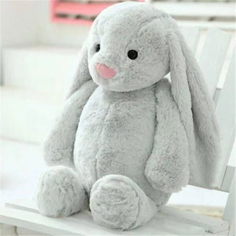 30/40Cm Soft Plush Rabbit Toy Cute Plush Toy Stuffed Toy Rabbit Doll Babies Sleeping Companion Cute Plush Long Ear Rabbit Doll view 3