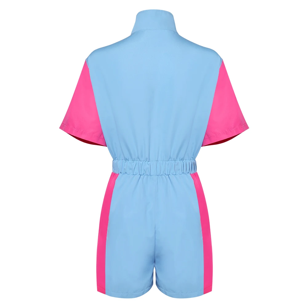 Stage Performance 80s 90s Track Suits Women\'s Colored Sportswear Cosplay Costume Suit Outfits Halloween Carnival Party Clothes