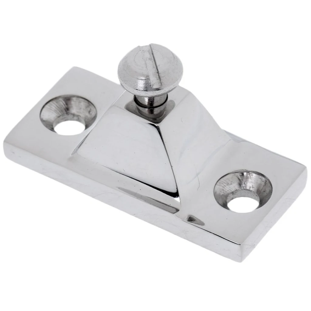 ABLD 2 Pieces Marine Deck Hinge Boat Bimini Top Fitting Hardware