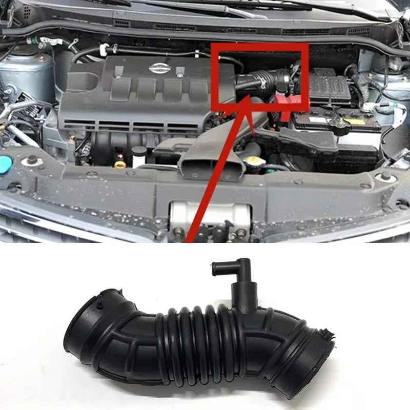 Per Nissan TIIDA SYLPHY LIVINA NV200 1.6 tubo di aspirazione dell\'aria tubo corrugato antirughe tubo di aspirazione