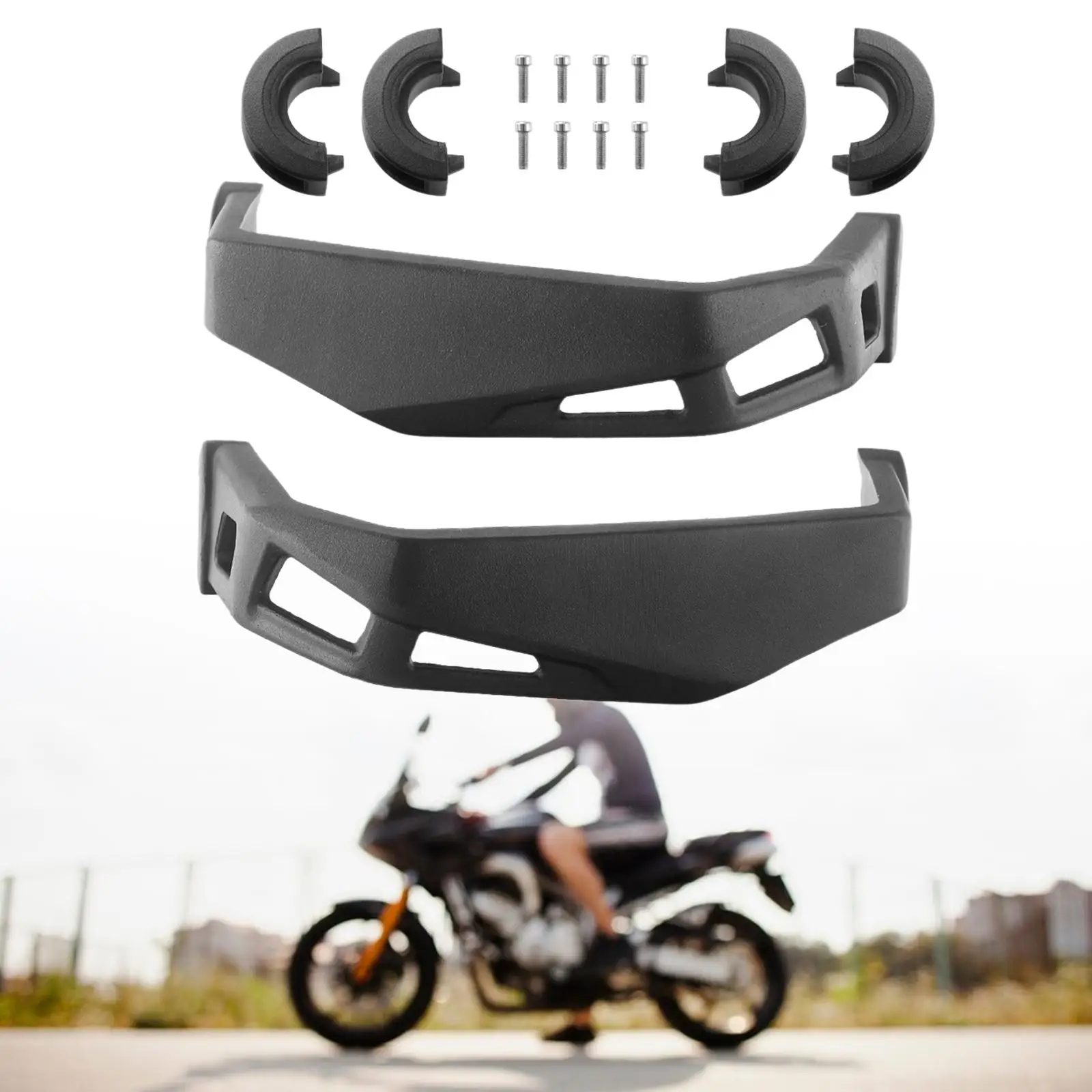 

Motocross Handguards Protective Aluminum Handguards for Ryker Sport ATV Motorcycle Direct Replacement Repairing Accessory