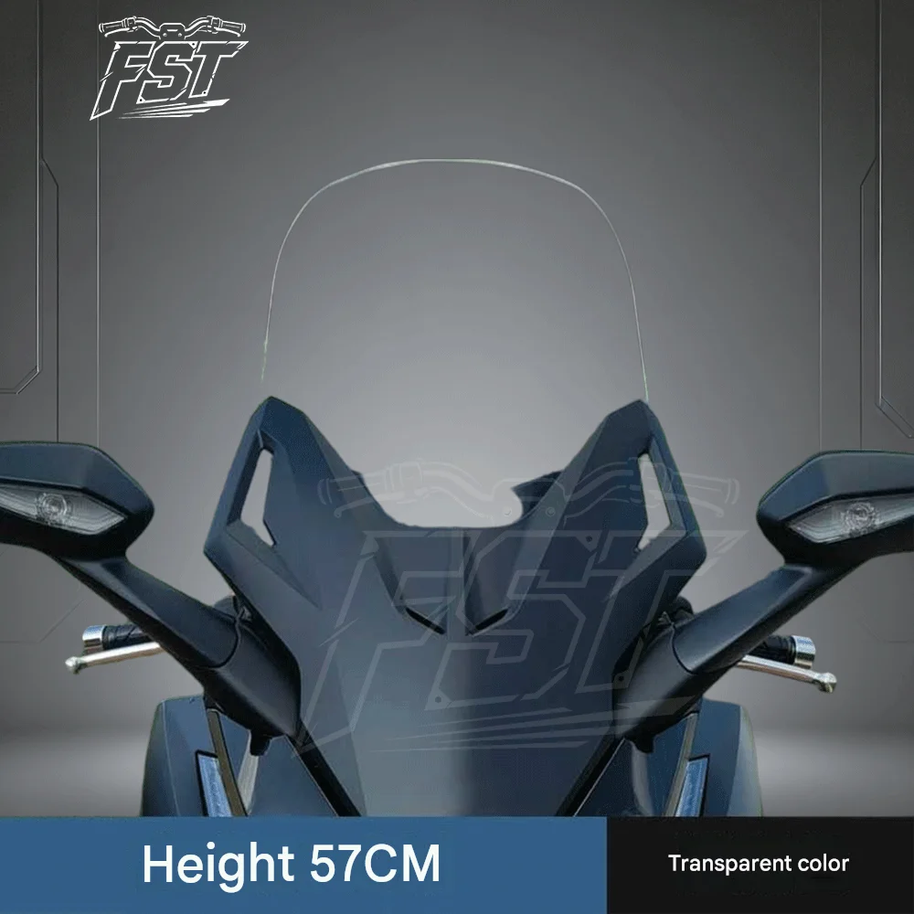 For Thickened and extended aftermarket windshield for Honda Forza NSS350