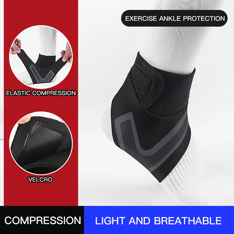 Ankle Support Elastic Breathable Sport Ankle Brace Tobillera Fitness Adjustable Compression Ankle Protectors Football