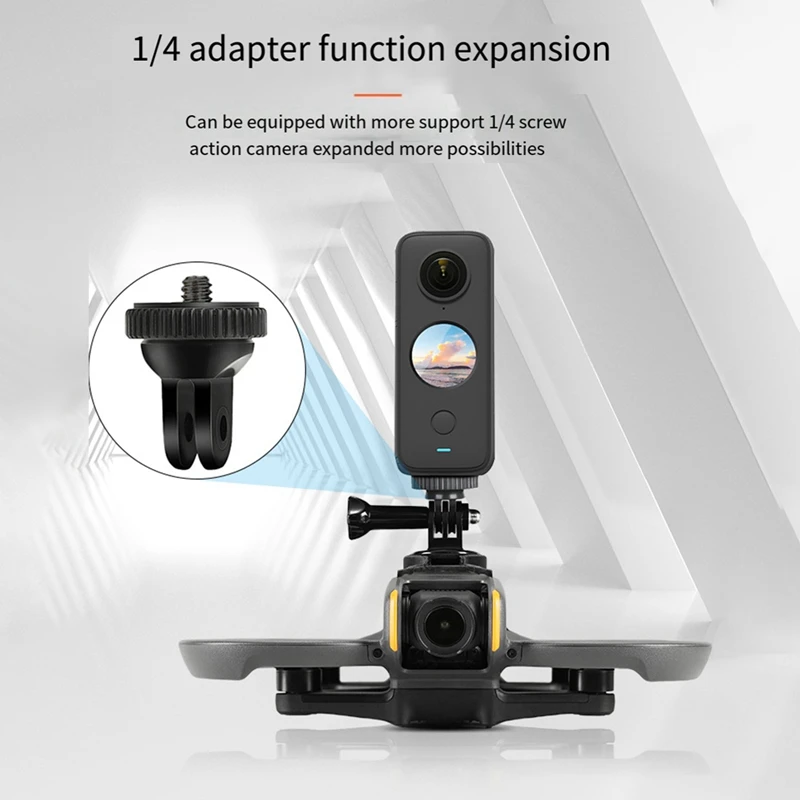 Mounting Bracket For DJI Avata2 Drone Mounting Bracket Sports Camera Fixed Expansion Drone Accessories