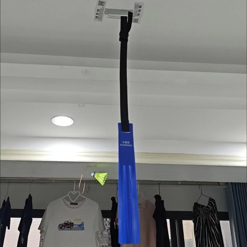 Adjustable Badminton Serve Assist Device Beginner Badminton Swing Trainer Durable Shuttlecock Trainer Portable Sports Equipment