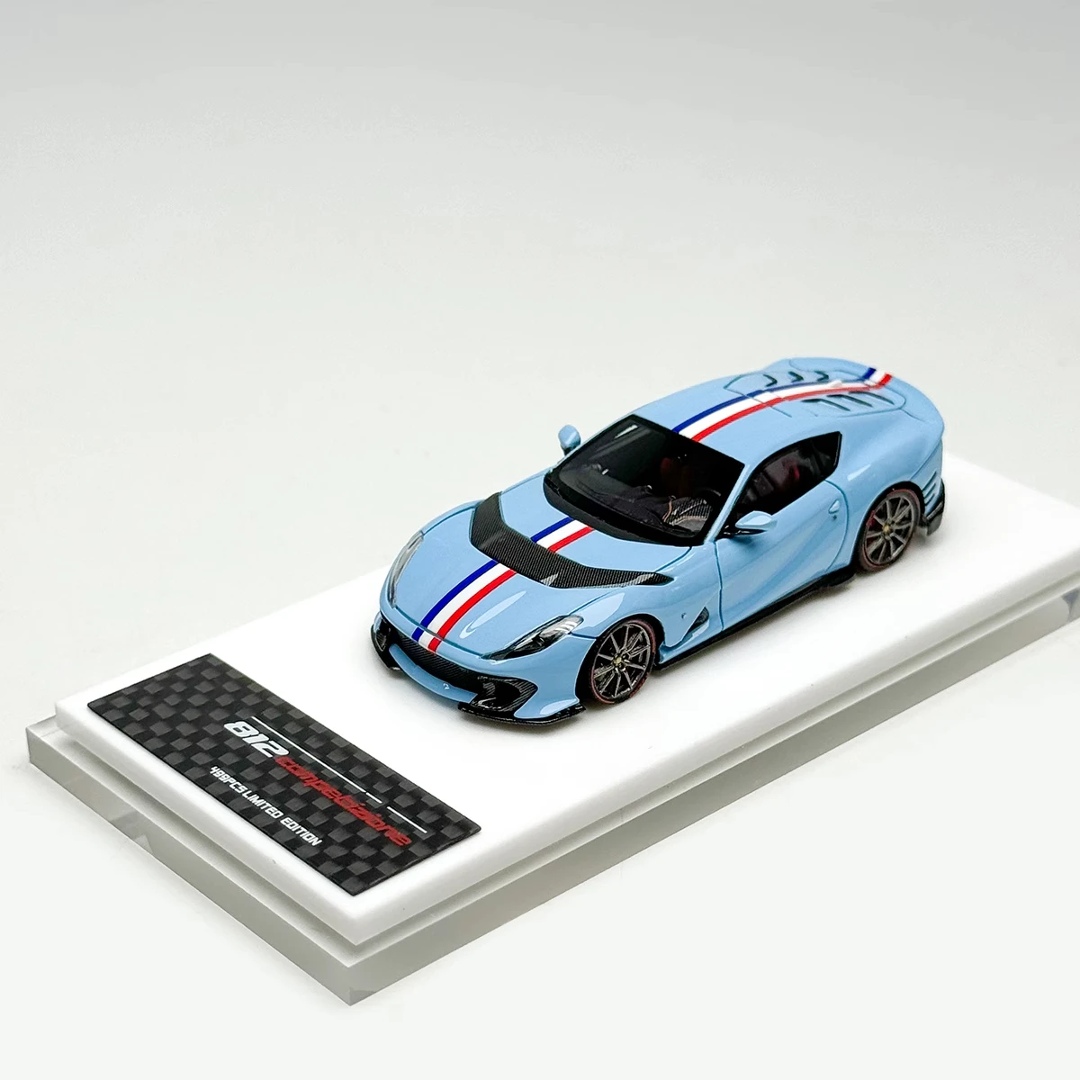 Fuelme 1:64 812 Competizione  Limited Edition Resin Diecast Model Car Kids Toys Gift