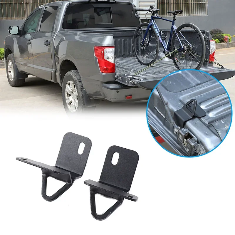 

For Nissan Titan 2016+ Car Tailgate Tie Down Anchor Bed Cleat Hook Cargo Bolt Pickups Load Anchor Replacement Accessories