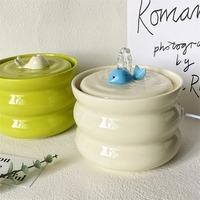 Cat Water Fountain 800ml Ceramic Automatic Low Noise Pet Drinker with Filter Small Dogs Water Dispenser Auto Drinking