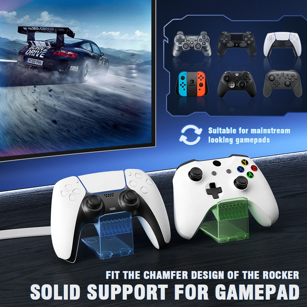 Acrylic Gamepad Holder for PS4/PS5/Switch Pro/Xbox /Xbox 360 Games Console Accessories