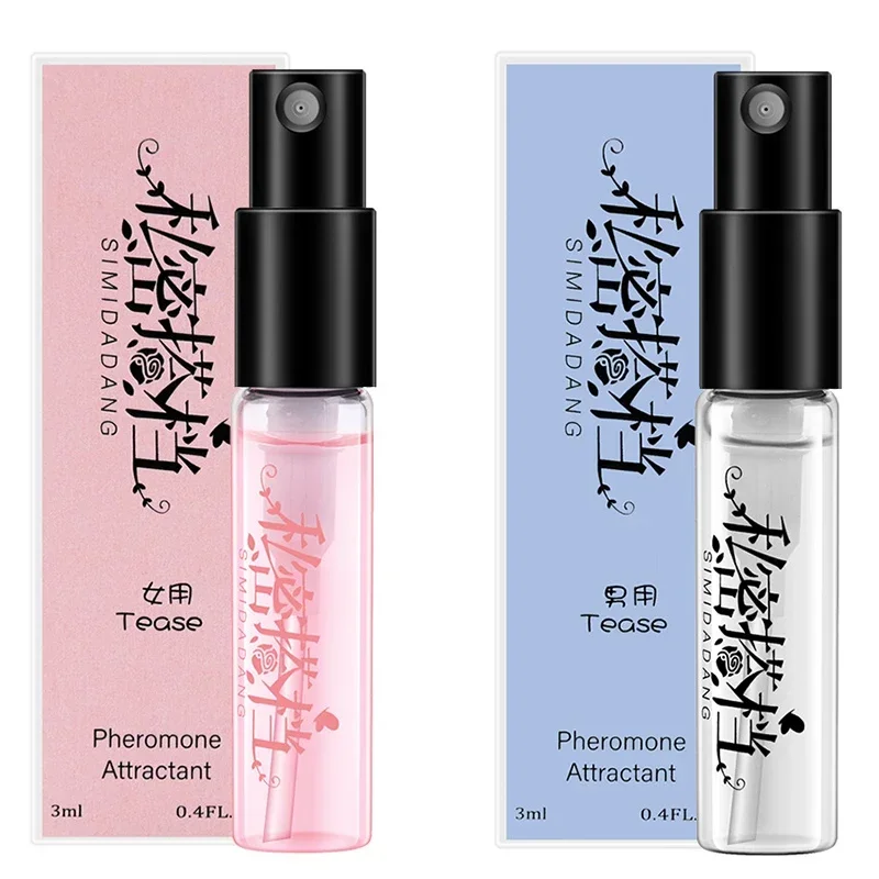 3ML Fragrances Deodorants Pheromone Women/Men Orgasm Body Emotions Spray Flirt Pheromone Attract  Air Fresher