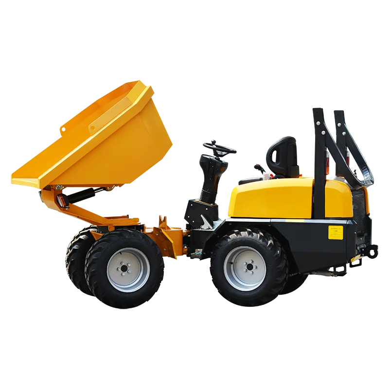 1 Ton Mini Crawler Dumper Euro 5 Engine CE Certified for Farm Garden