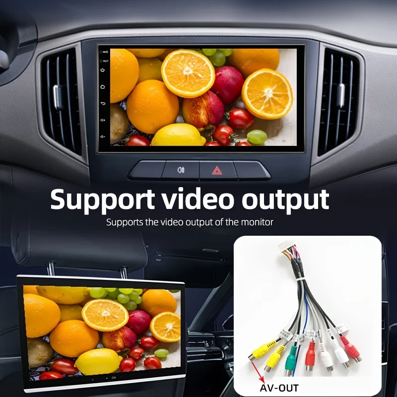 Android 14 Car GPS multimedia radio carplay Android auto 2DIN Universal, 7/9/10 inch video player DSP RDS 2G 4G 64G