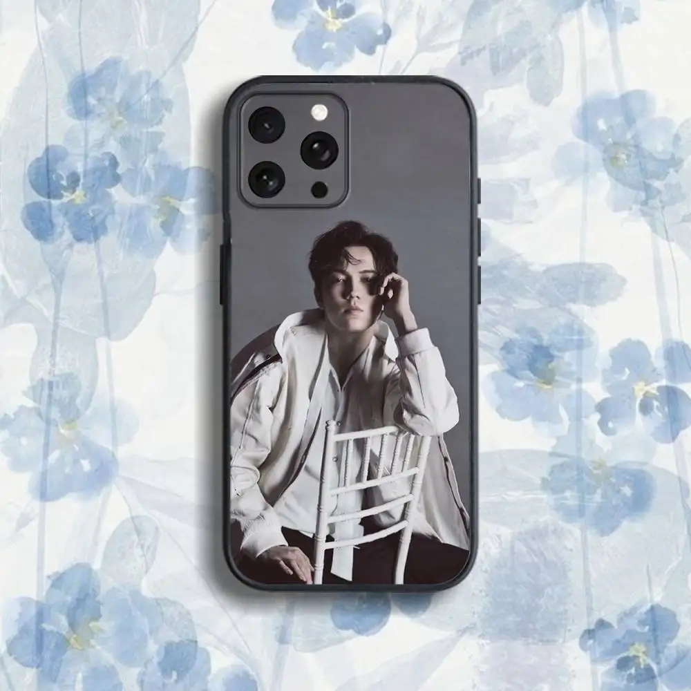 D-DimashS QudaibergenS Funda de teléfono para iPhone 17,16,15,14,13,12,Pro,Max,Plus,E,SE4,Air,Mini Caja blanda negra