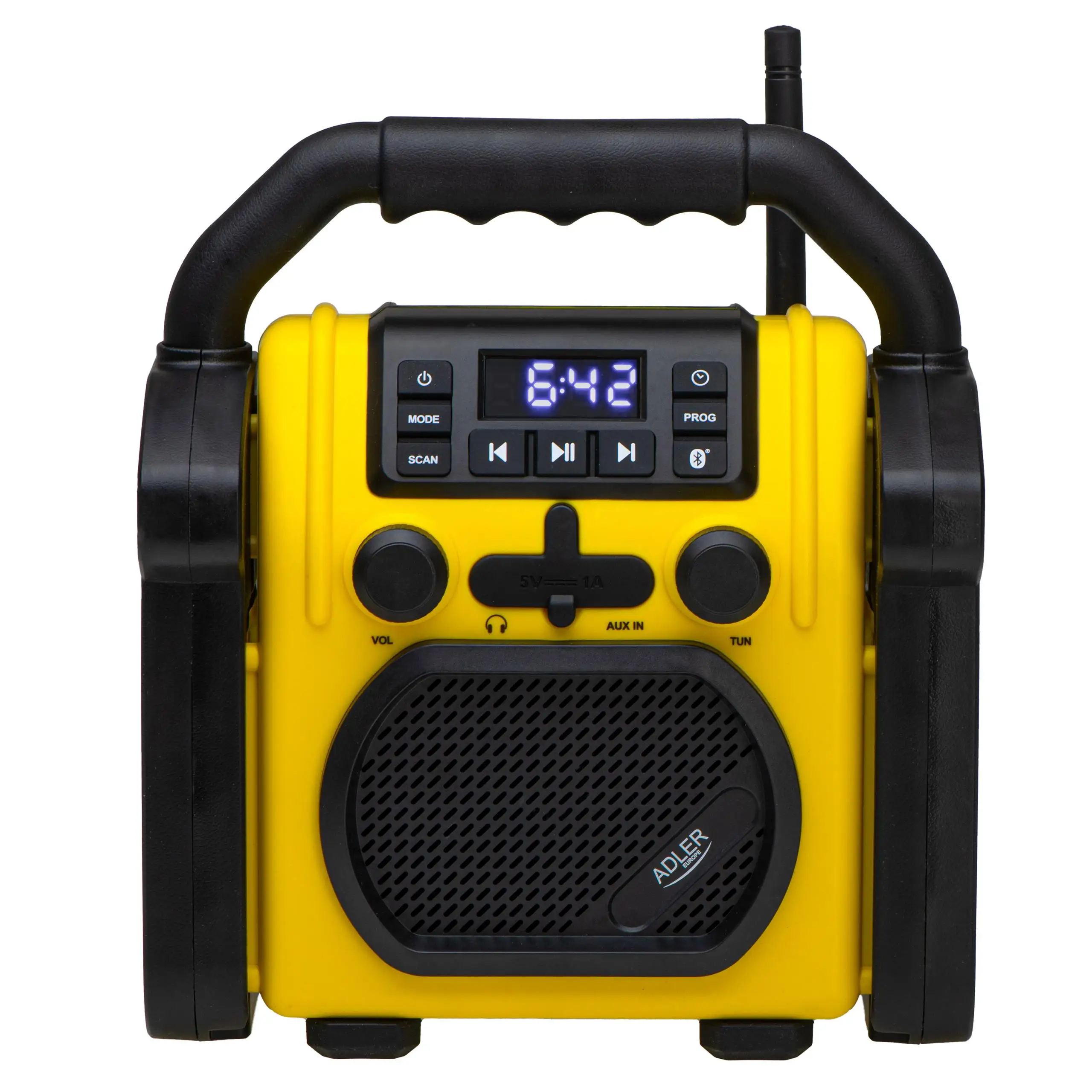 Radiogebouw Bluetooth IPX54 Duurzaamheid, Uitstekend geluid, stof-/waterbestendigheid, netwerk-/batterijvoeding