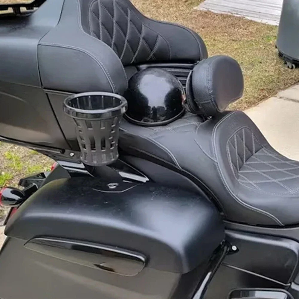 For Indian Springfield Dark Horse & Roadmaster Challenger Dark Horse Motorcycle Rear Trunk Beverage Cup Holder Accessory - view 6