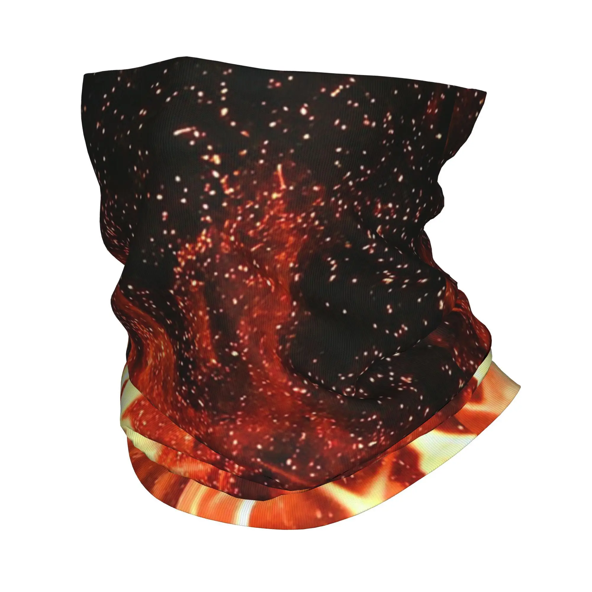 حرق النار مع الشرر باندانا غطاء الرقبة المطبوعة وشاح سحري متعدد الوظائف أغطية الرأس المشي لمسافات طويلة الصيد للرجال النساء الكبار