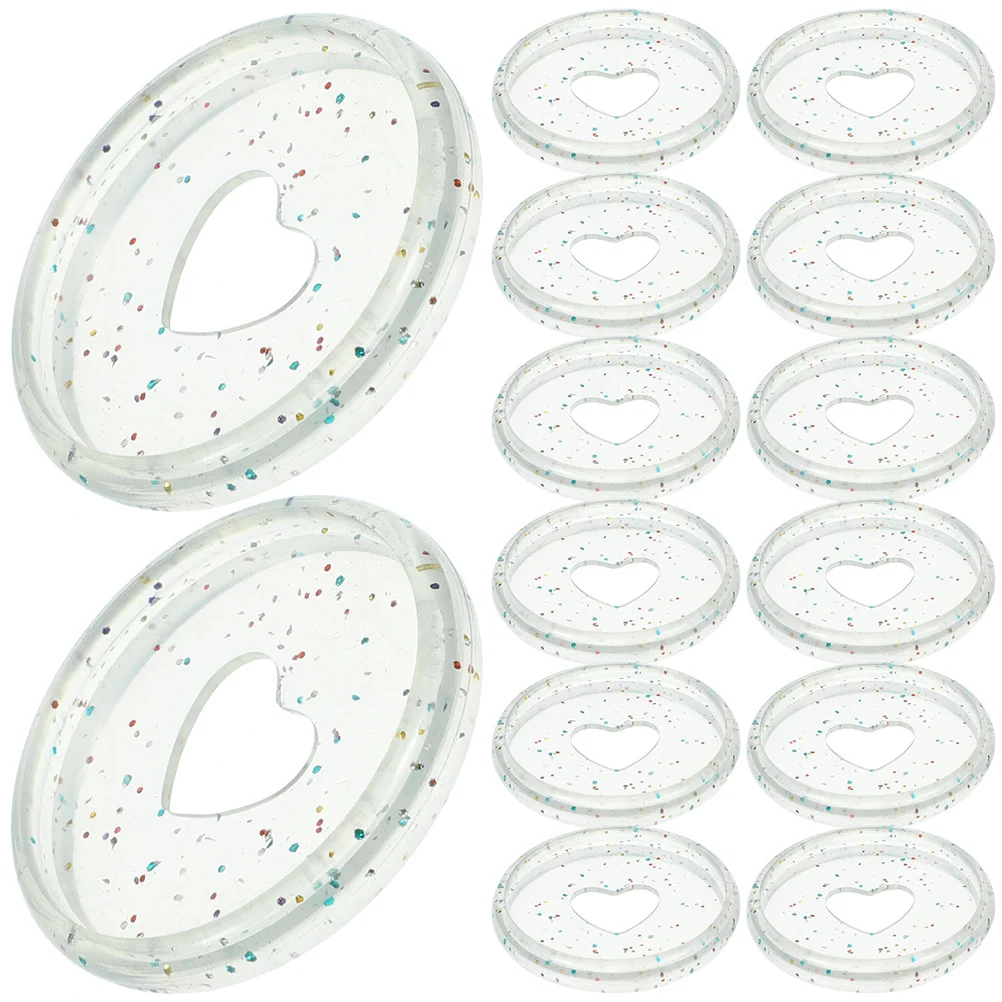 

60Pcs Discbound Discs Sufficient Quantity Design for Artists Students Office Workers Discbound Discs Binding Buckles